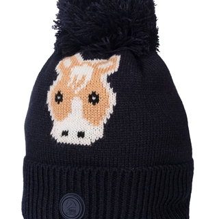 Gorro HKM Sports Equipment unisex Amina azul marino (talla infantil) - Imagen 2